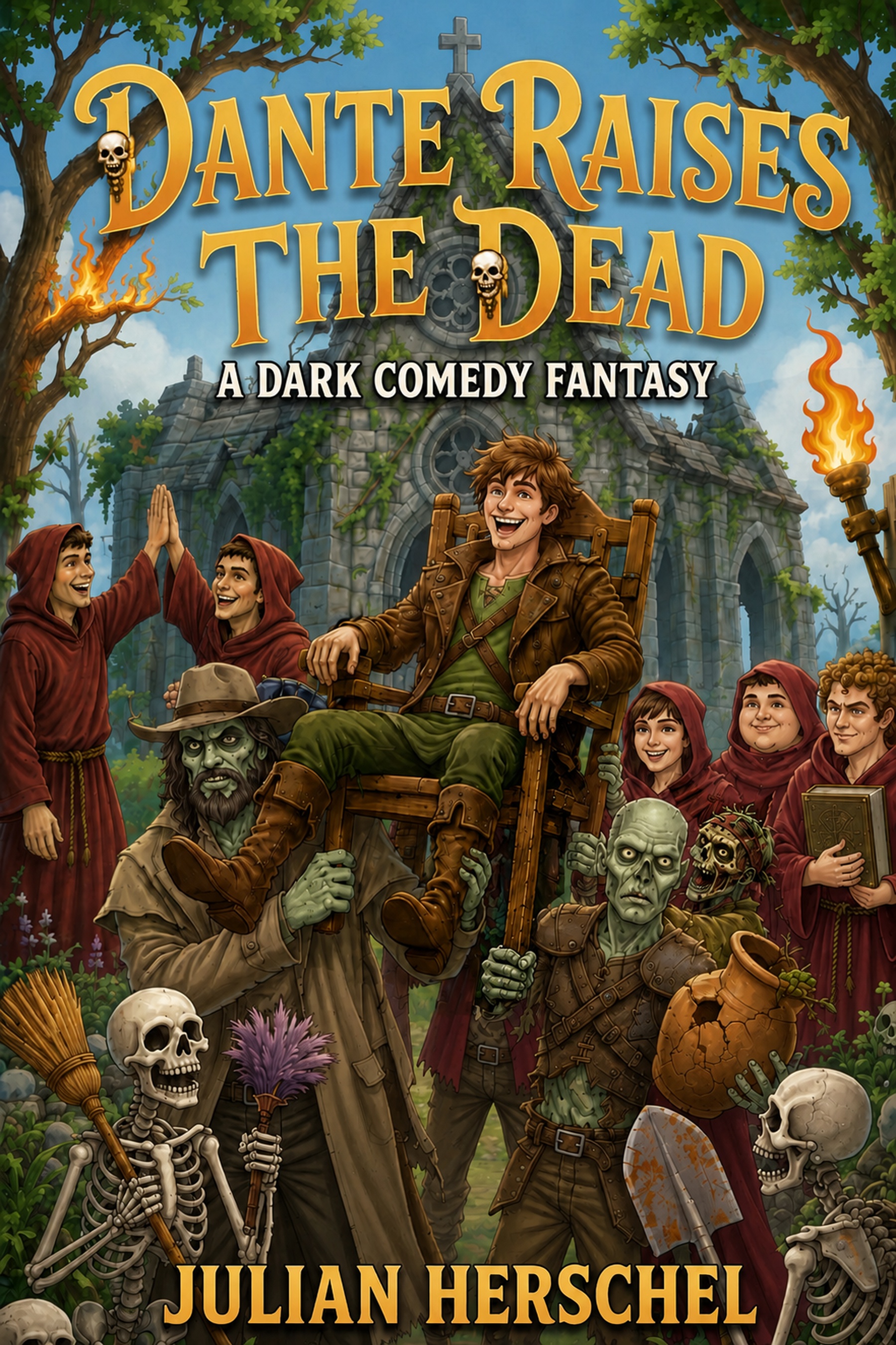 Cover for Dante Raises The Dead